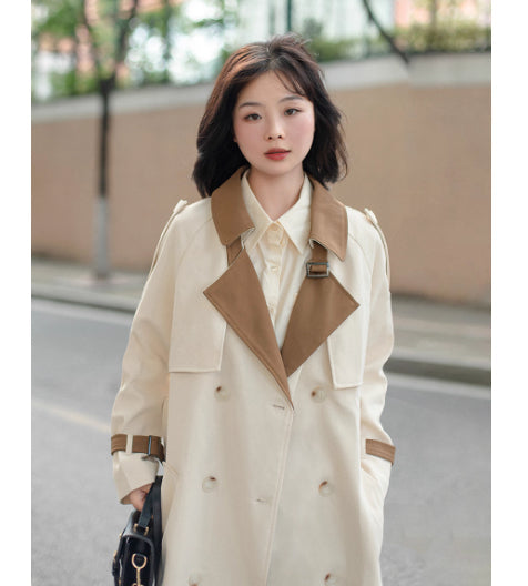 Chic Drapey Midi Coat Elegance