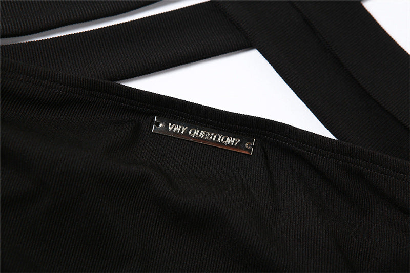 Elegant Backless Evening Dress